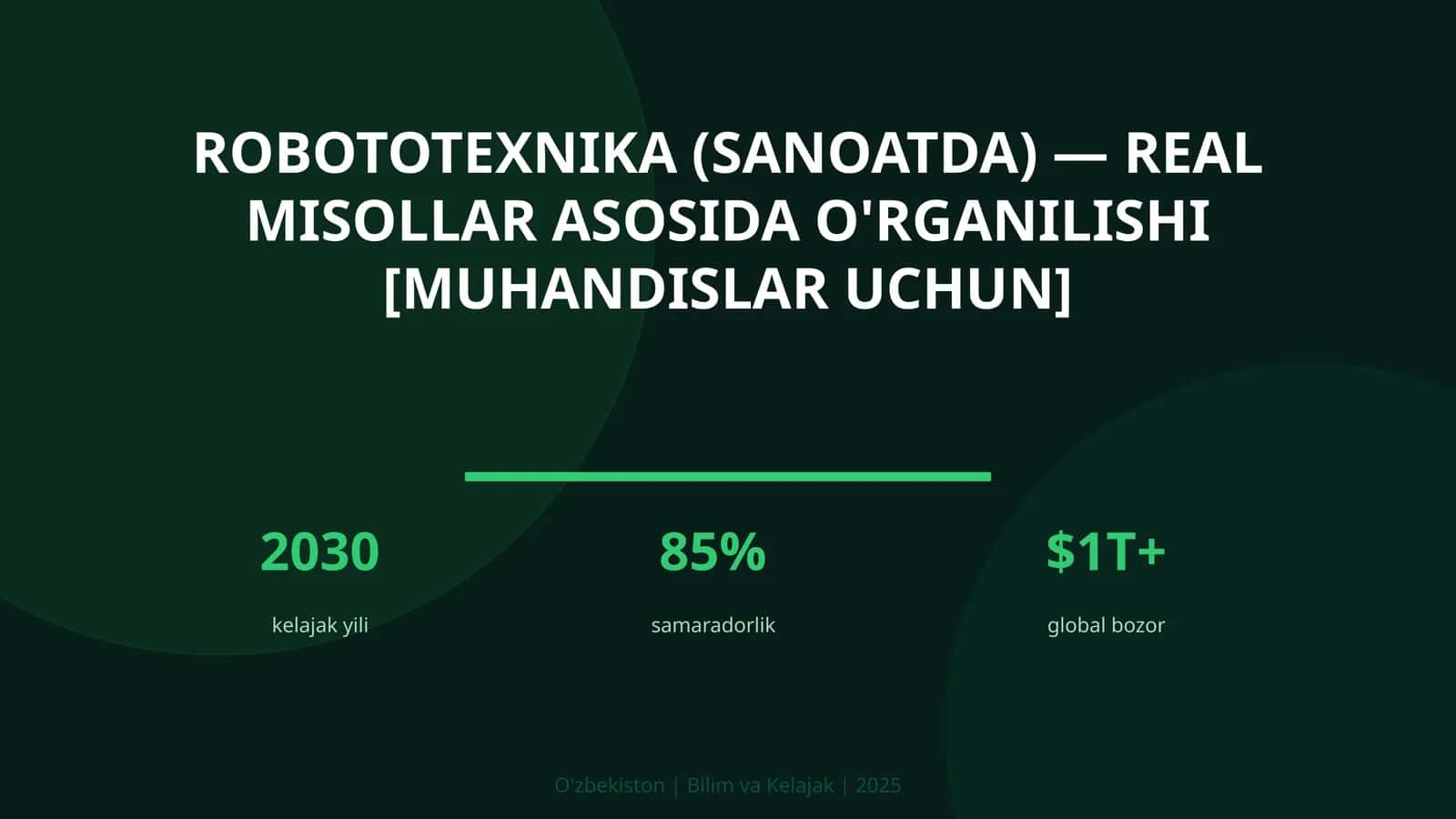 Robototexnika (sanoatda) — real misollar asosida o'rganilishi [muhandislar uchun] 1