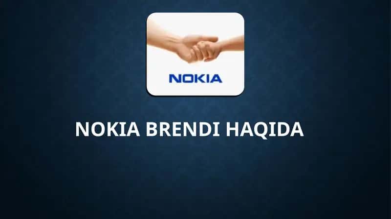 Nokia brendi haqida 1