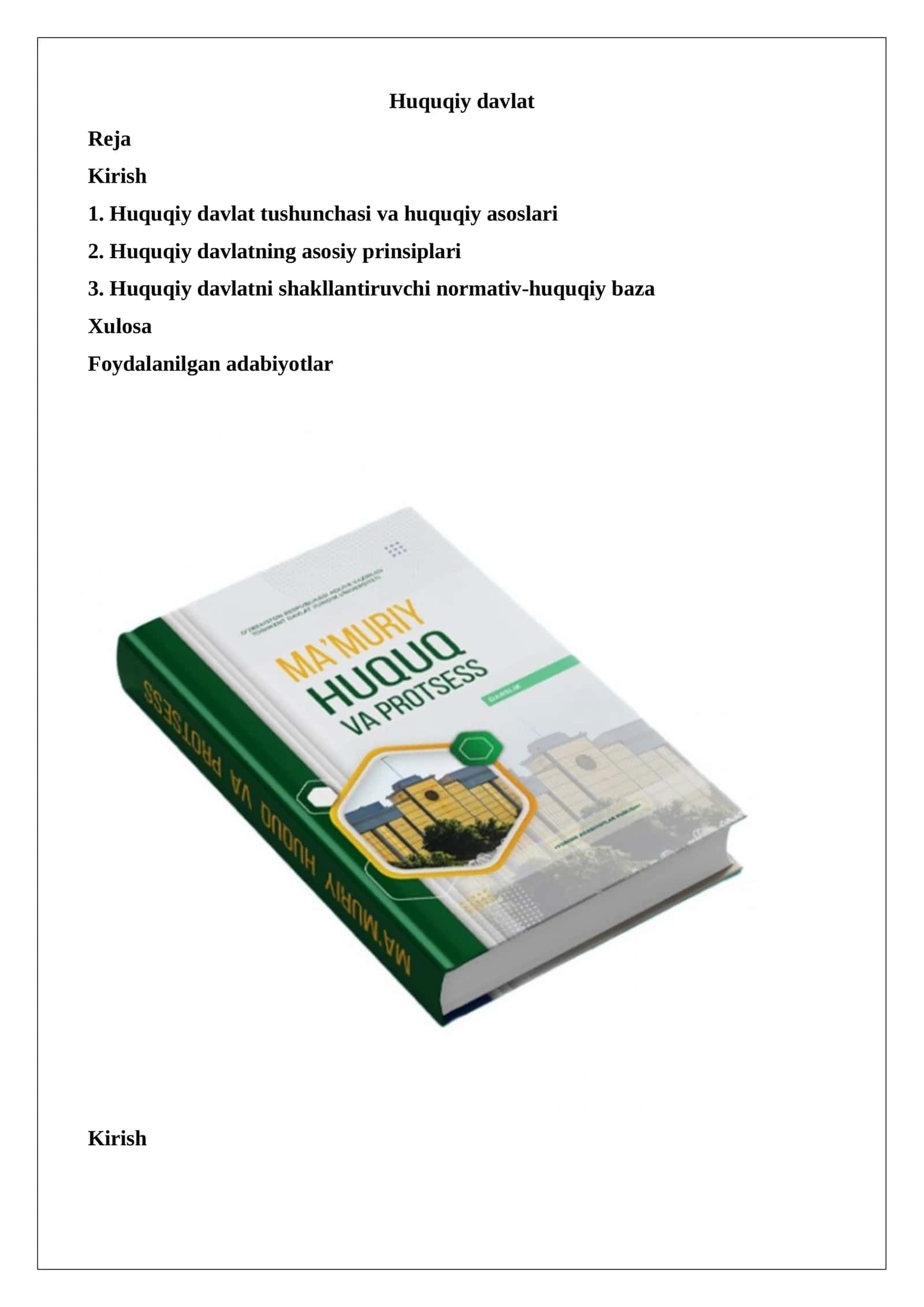 Huquqiy davlat 1