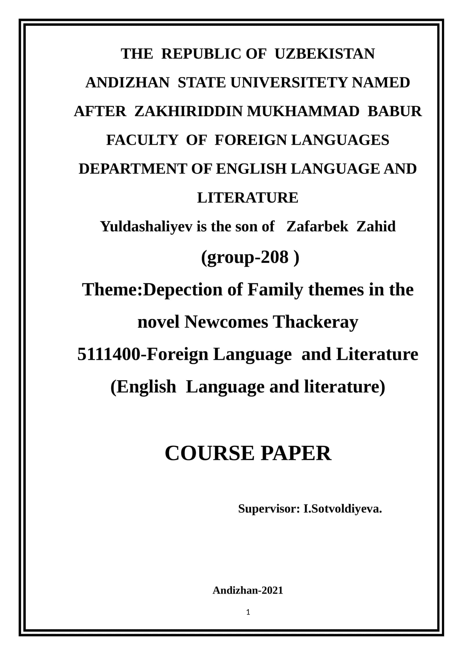 Depection of Family themes in the novel Newcomes Thackeray 1
