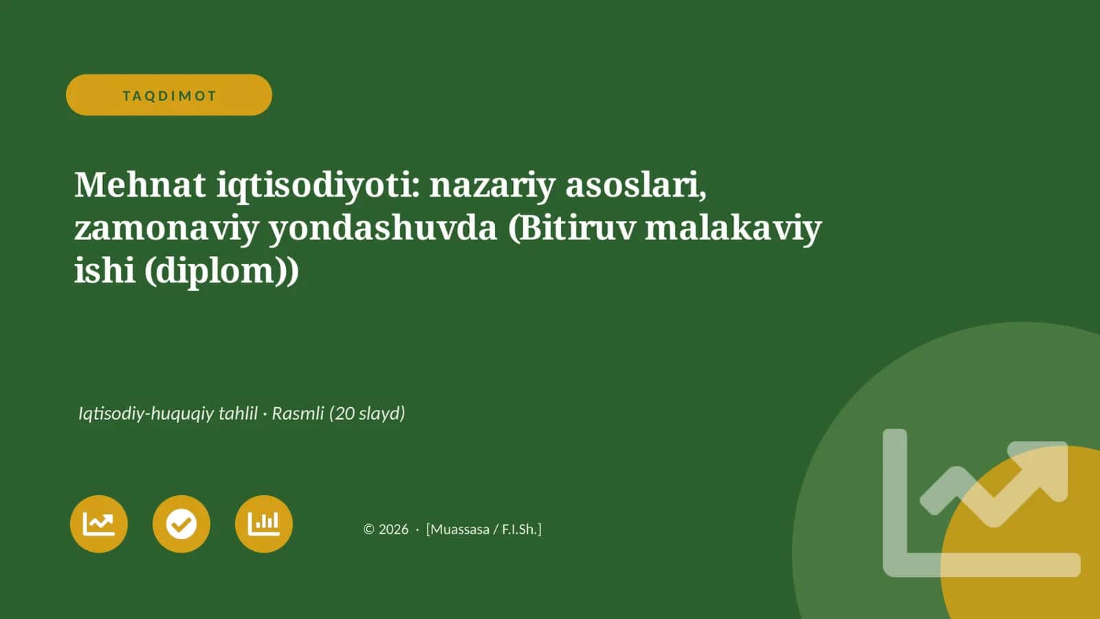 Mehnat iqtisodiyoti: nazariy asoslari, zamonaviy yondashuvda 1