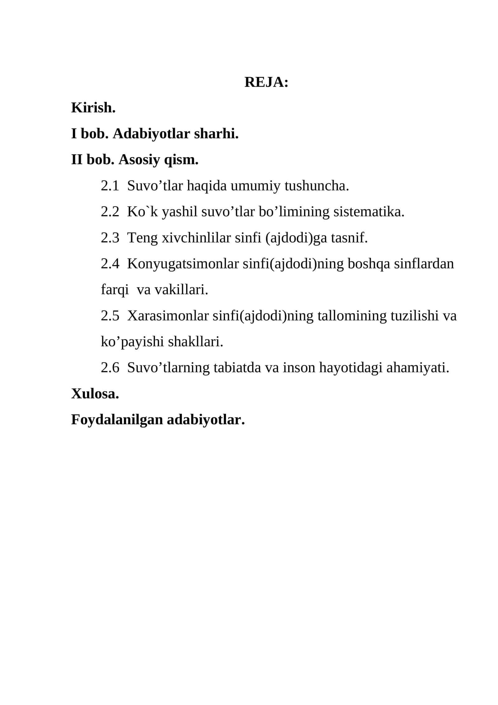 Suvo’tlar (Adabiyotlar sharhi) 1