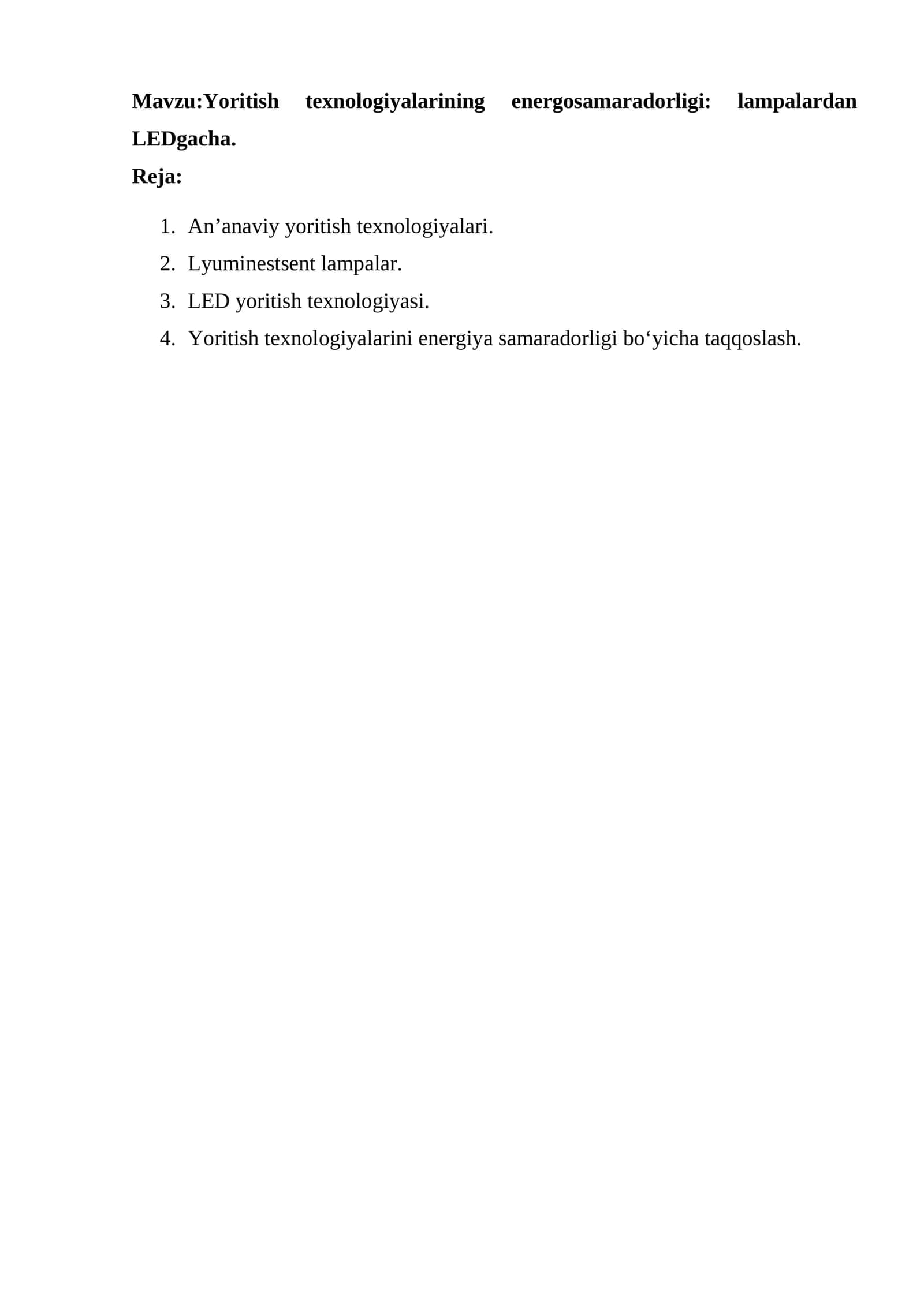 LED yoritish texnologiyasi 1