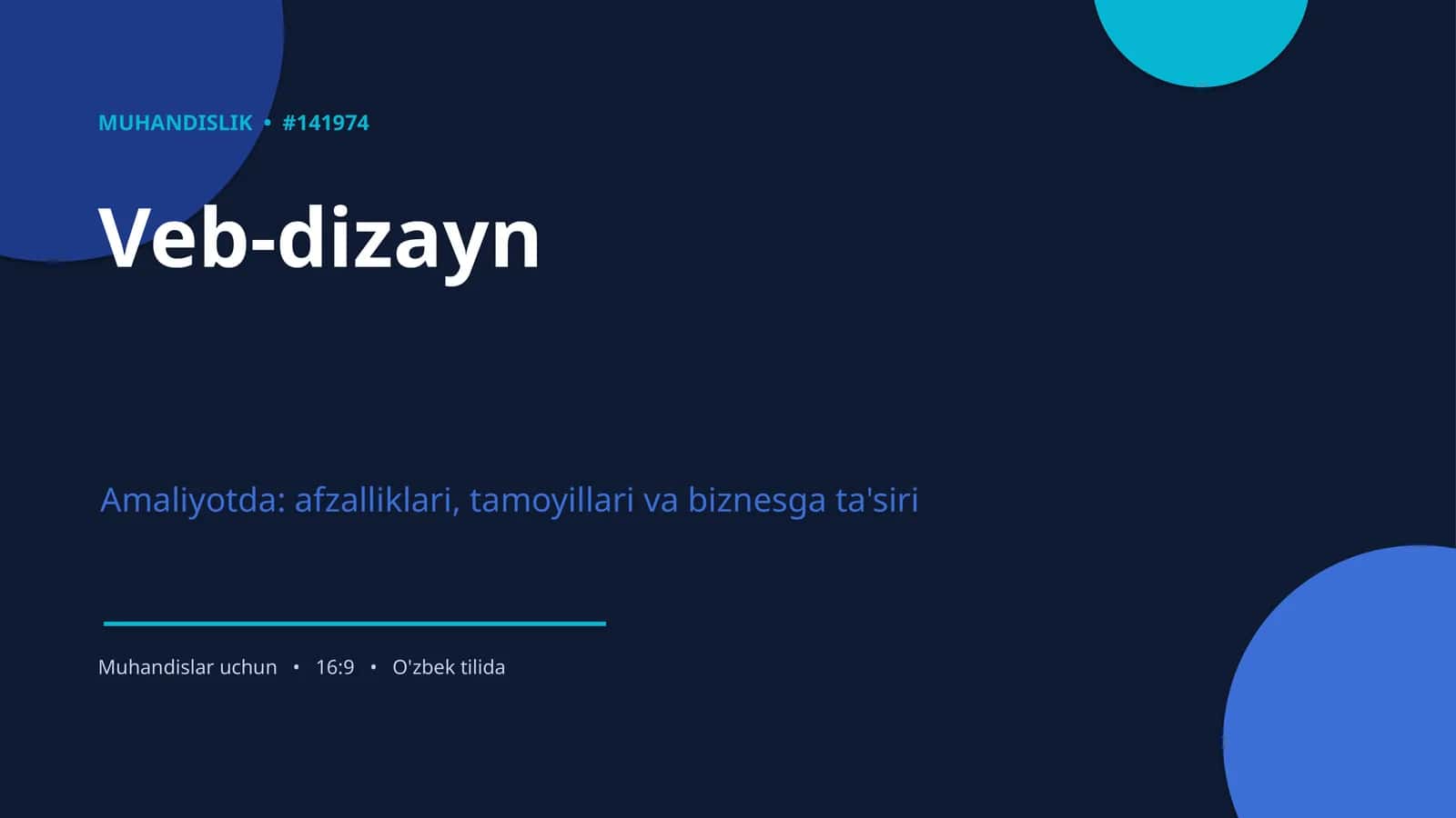 MUHANDISLIK • #141974 1