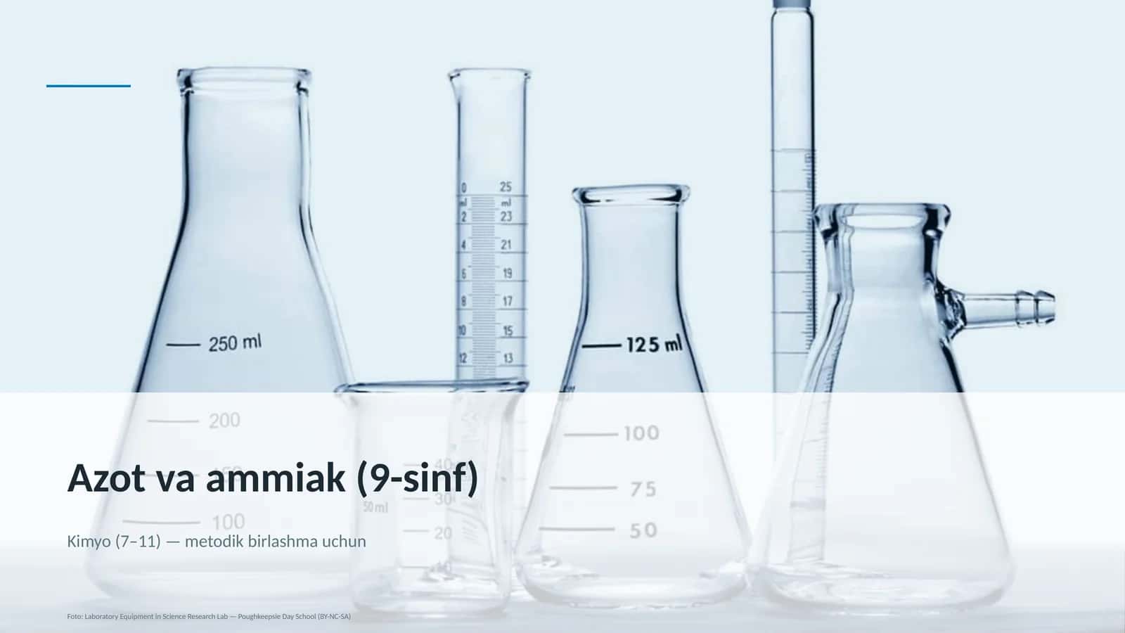 Azot va ammiak (9- sinf) 1