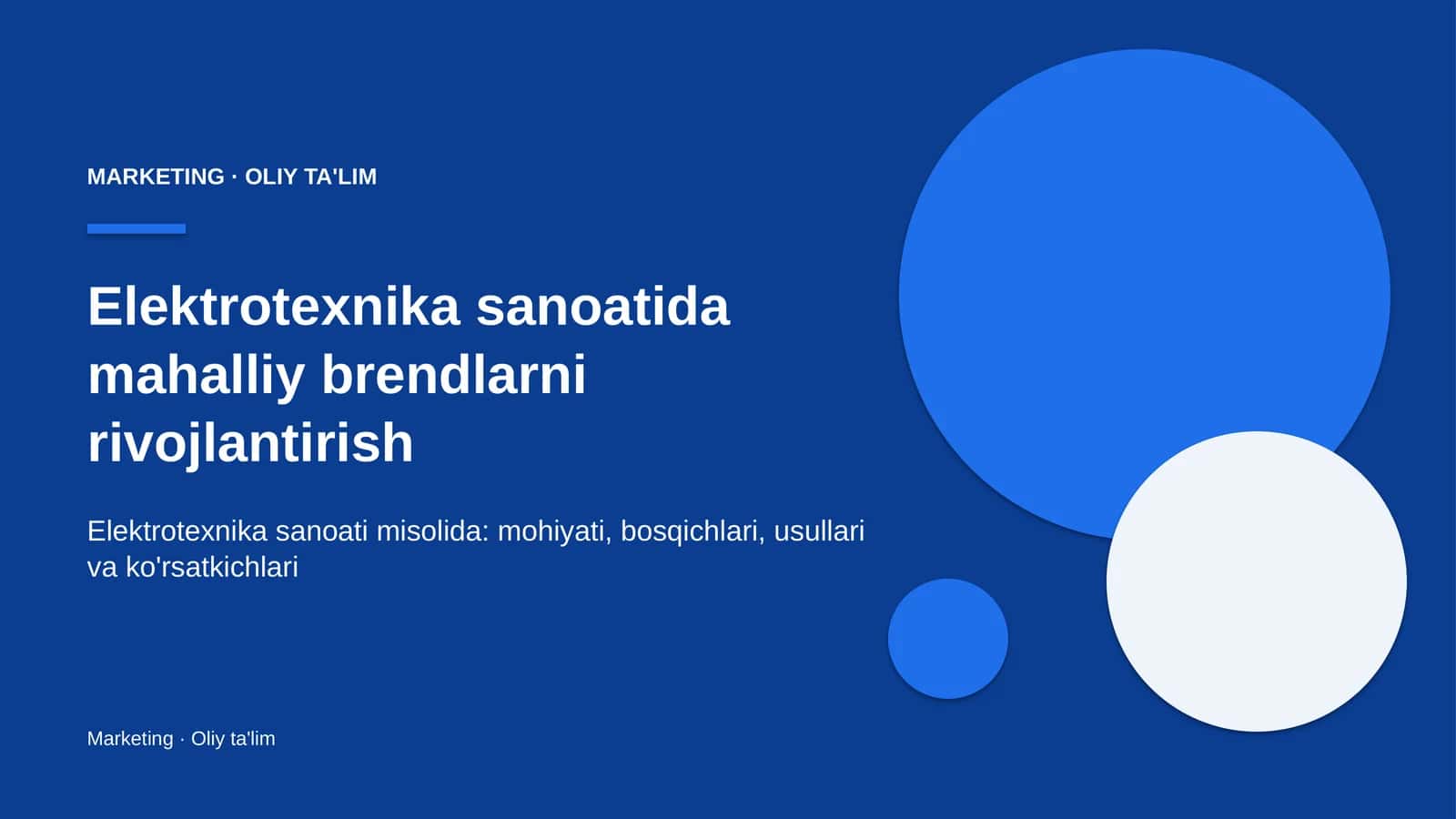 elektrotexnika sanoatida mahalliy brendlarni rivojlantirish 6392 1