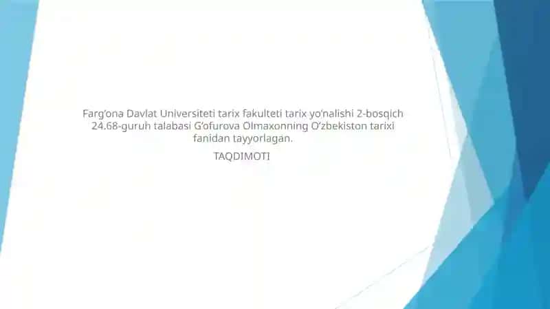 Ubaydullaxon davrida Shayboniylar davlati