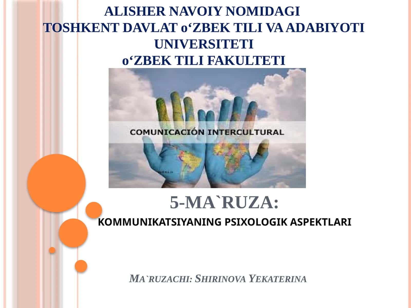 Kommunikatsiyaning Psixologik Aspektlari 1