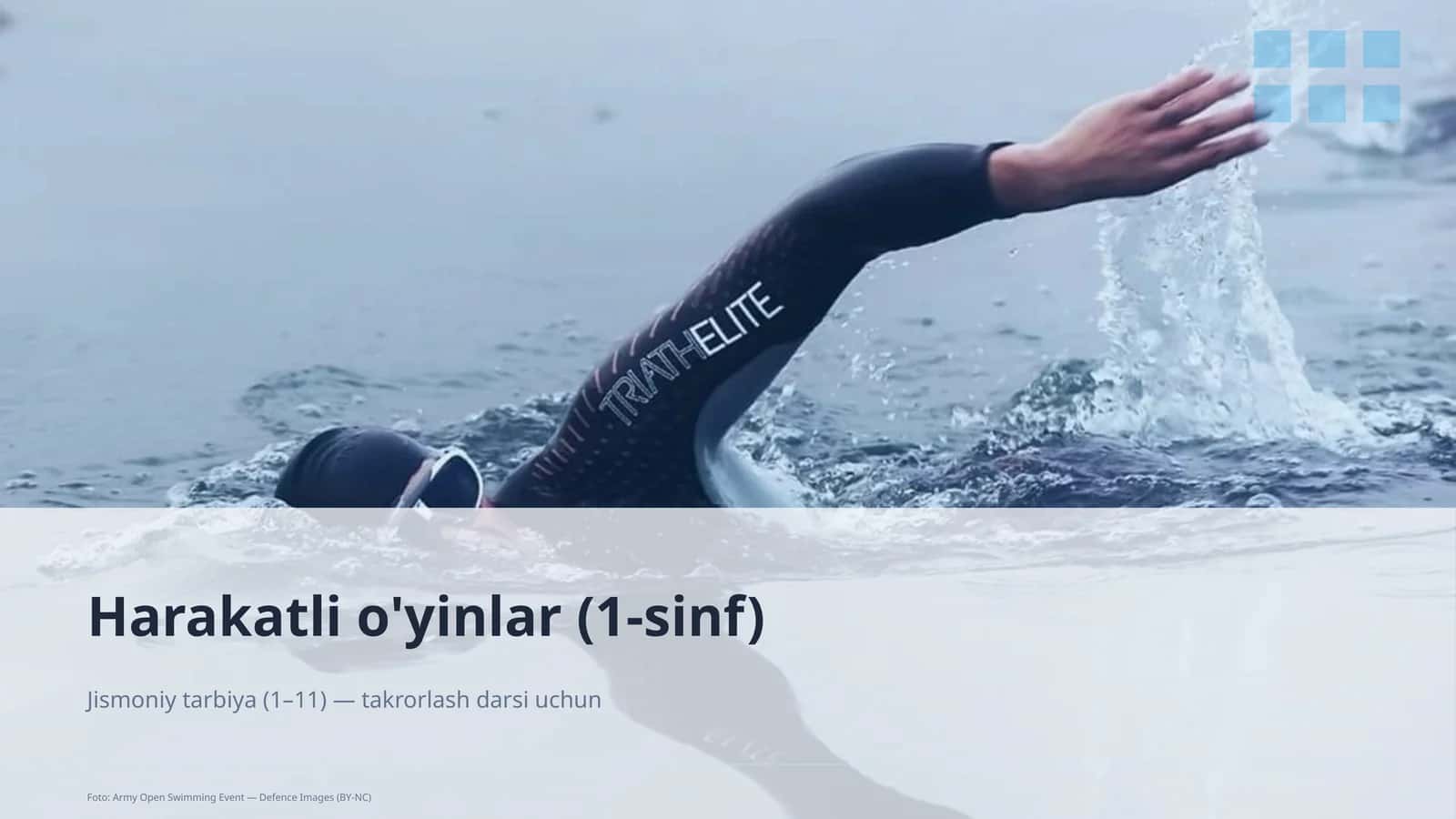 Harakatli o'yinlar (1-sinf) 1