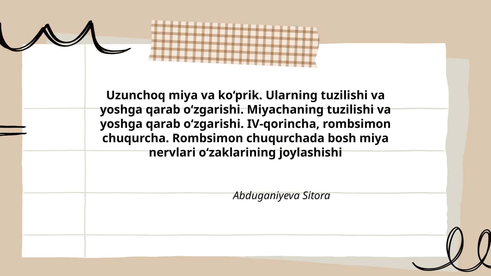 Uzunchoq miya va ko‘prik 1
