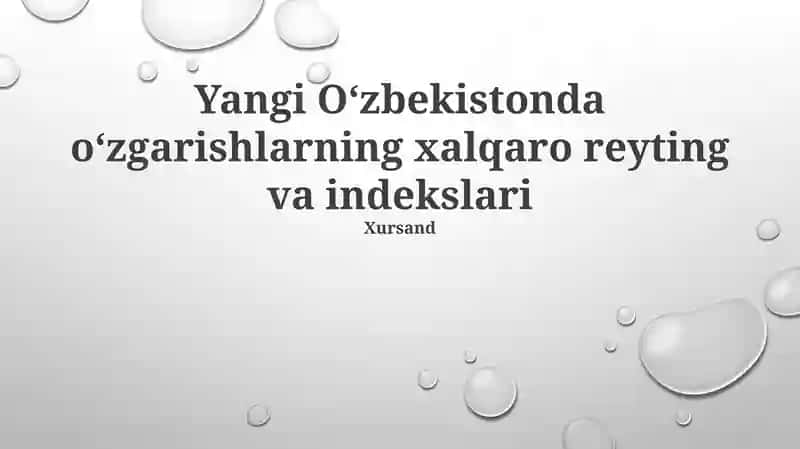 Biznes yuritish reytingi 1