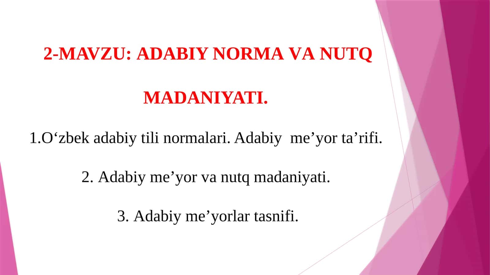 АDАBIY NОRMАVАNUTQ MАDАNIYATI 1