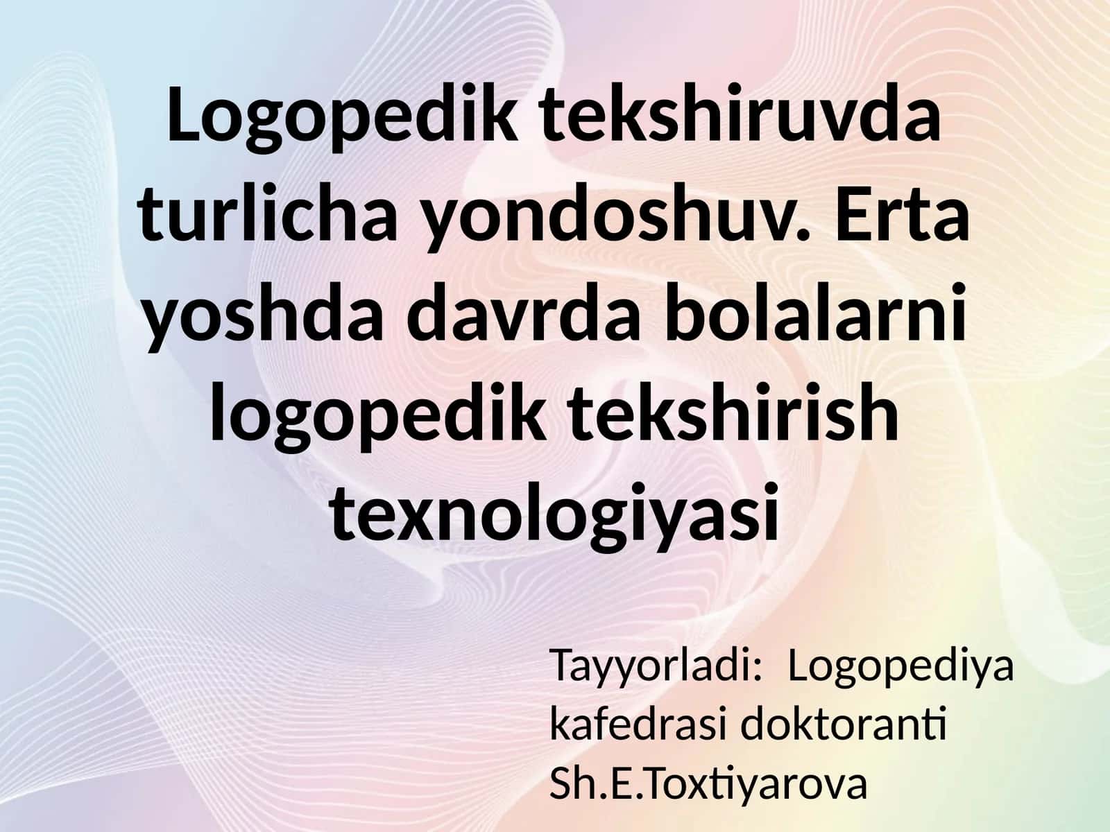Logopedik tekshiruv dasturi 1