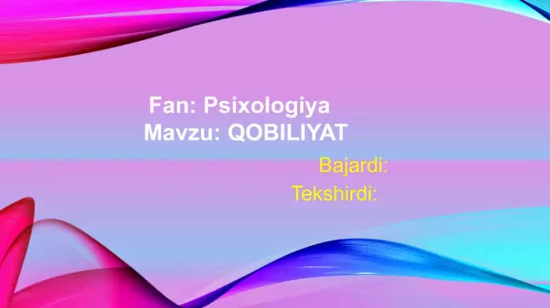 qobiliyat 1