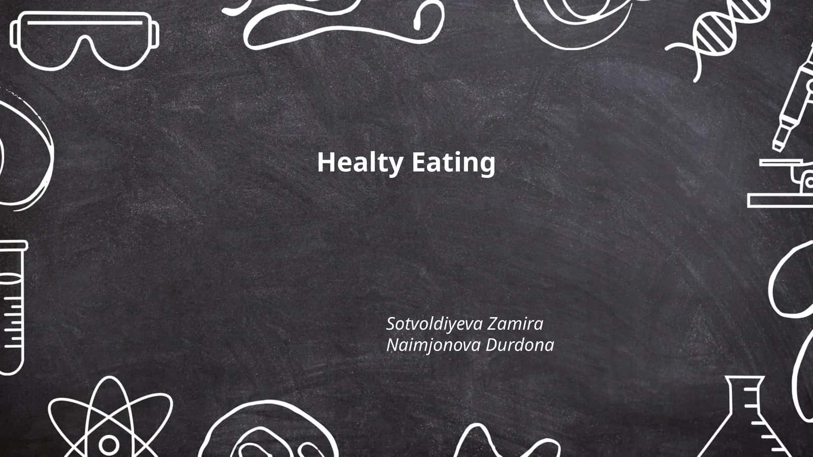 Healty Eating 1
