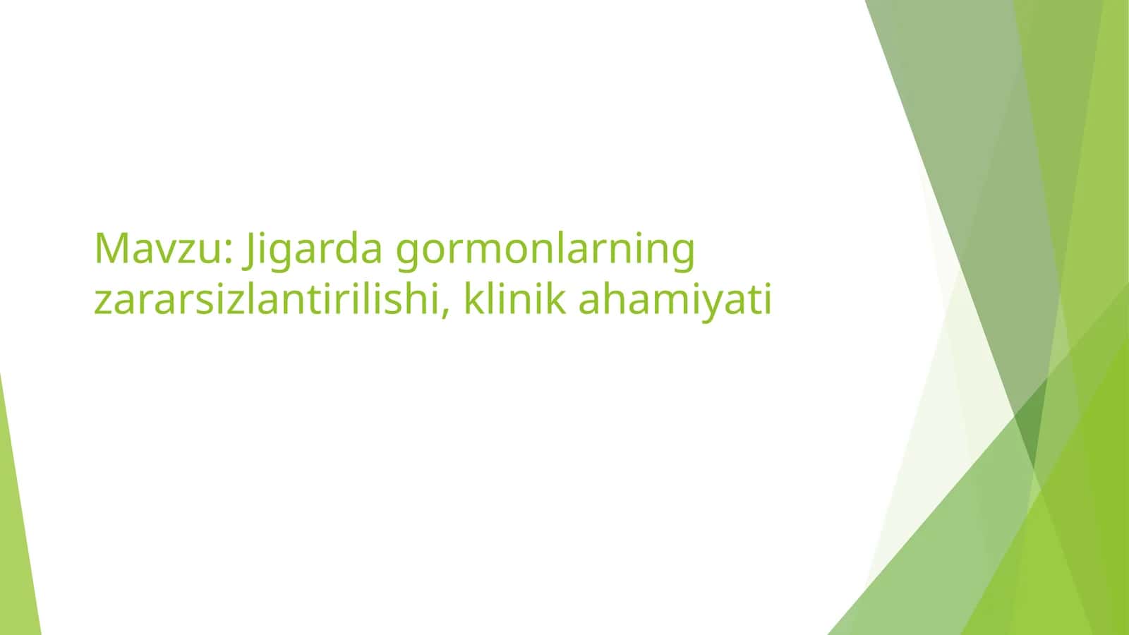 jigarda zaxarli moddalarning zarasizlantirilishi 1