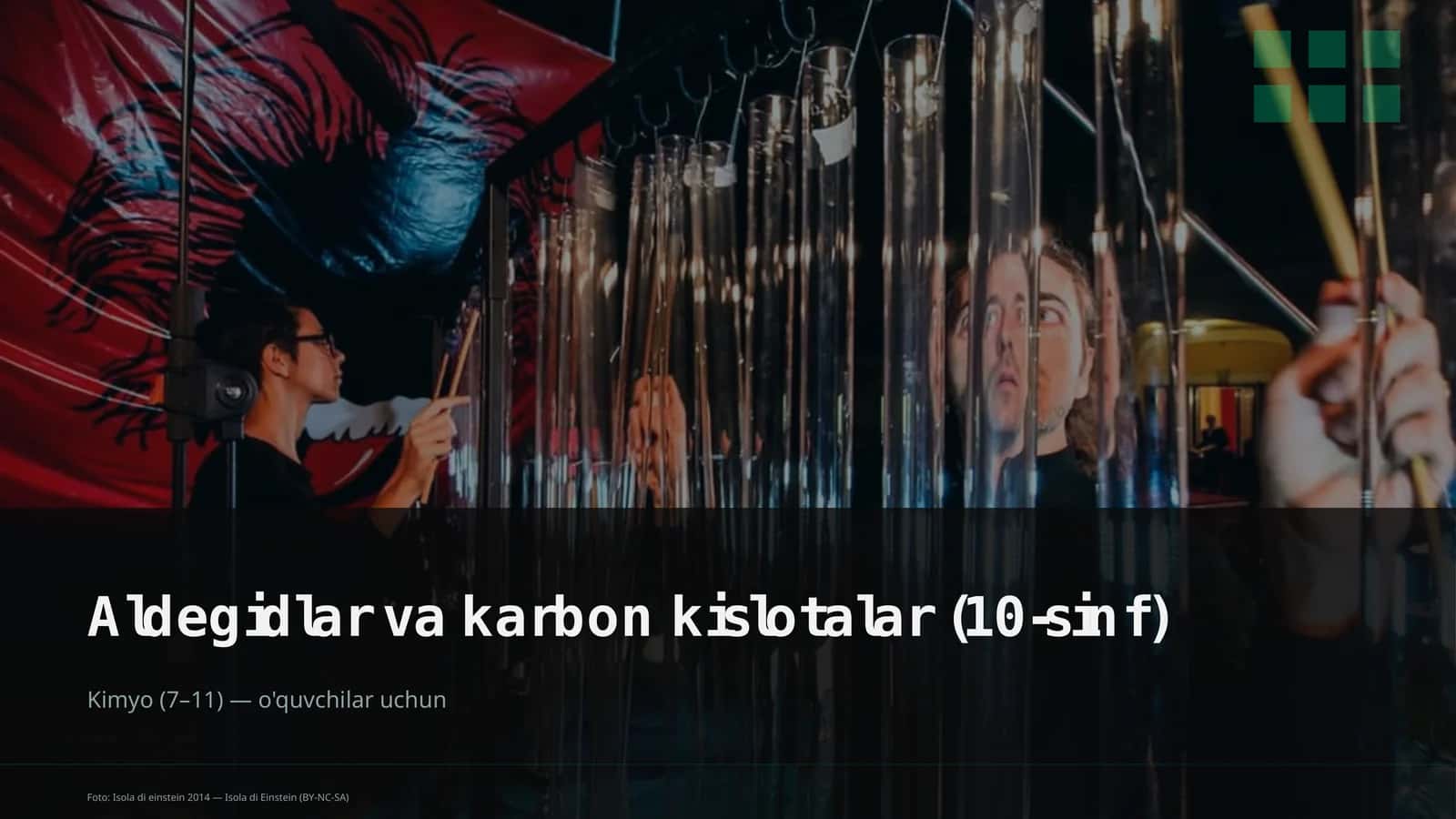 Aldegidlar va karbon kislotalar (10-sinf) 1