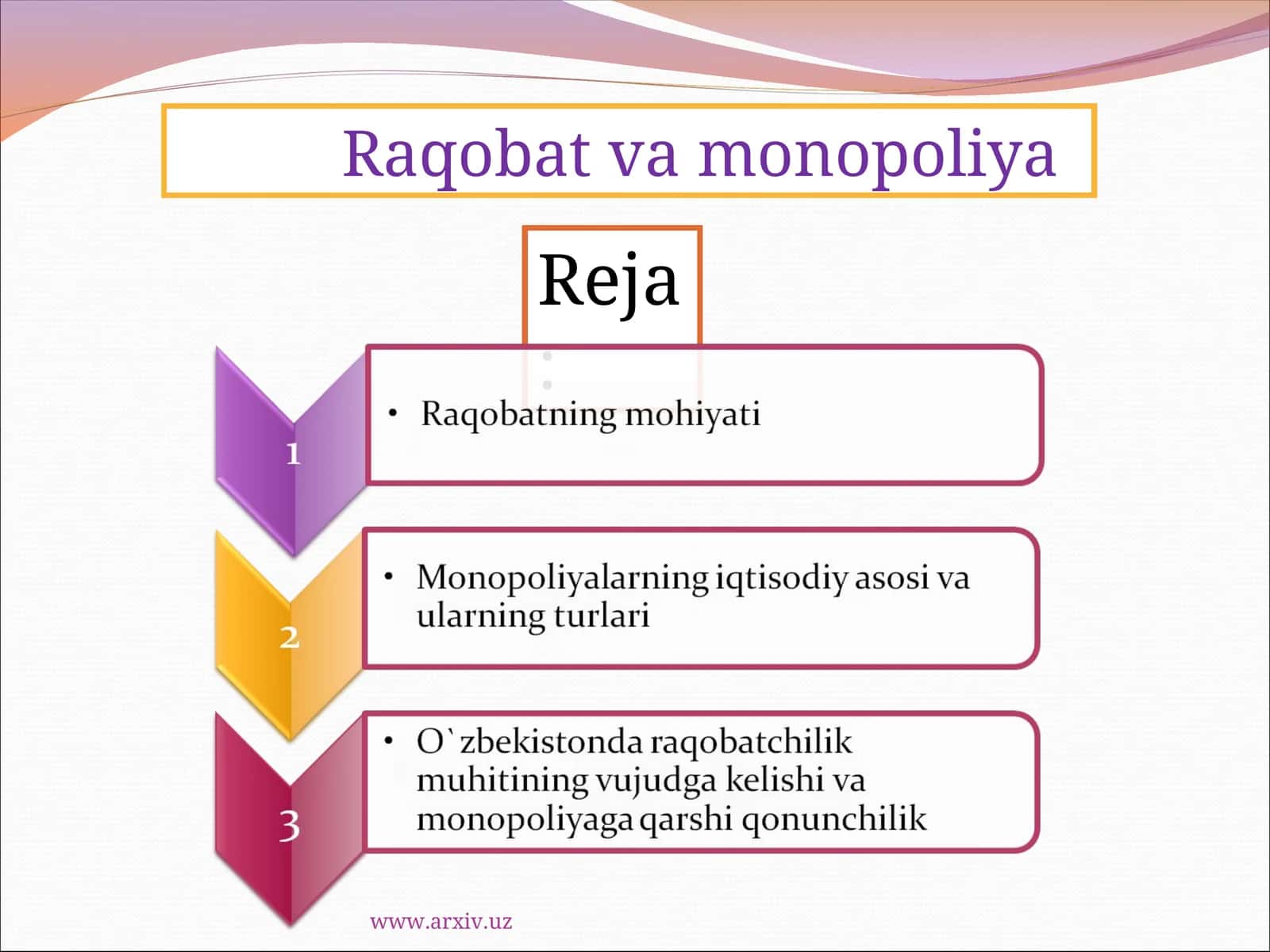 Raqobat va monopoliya 1