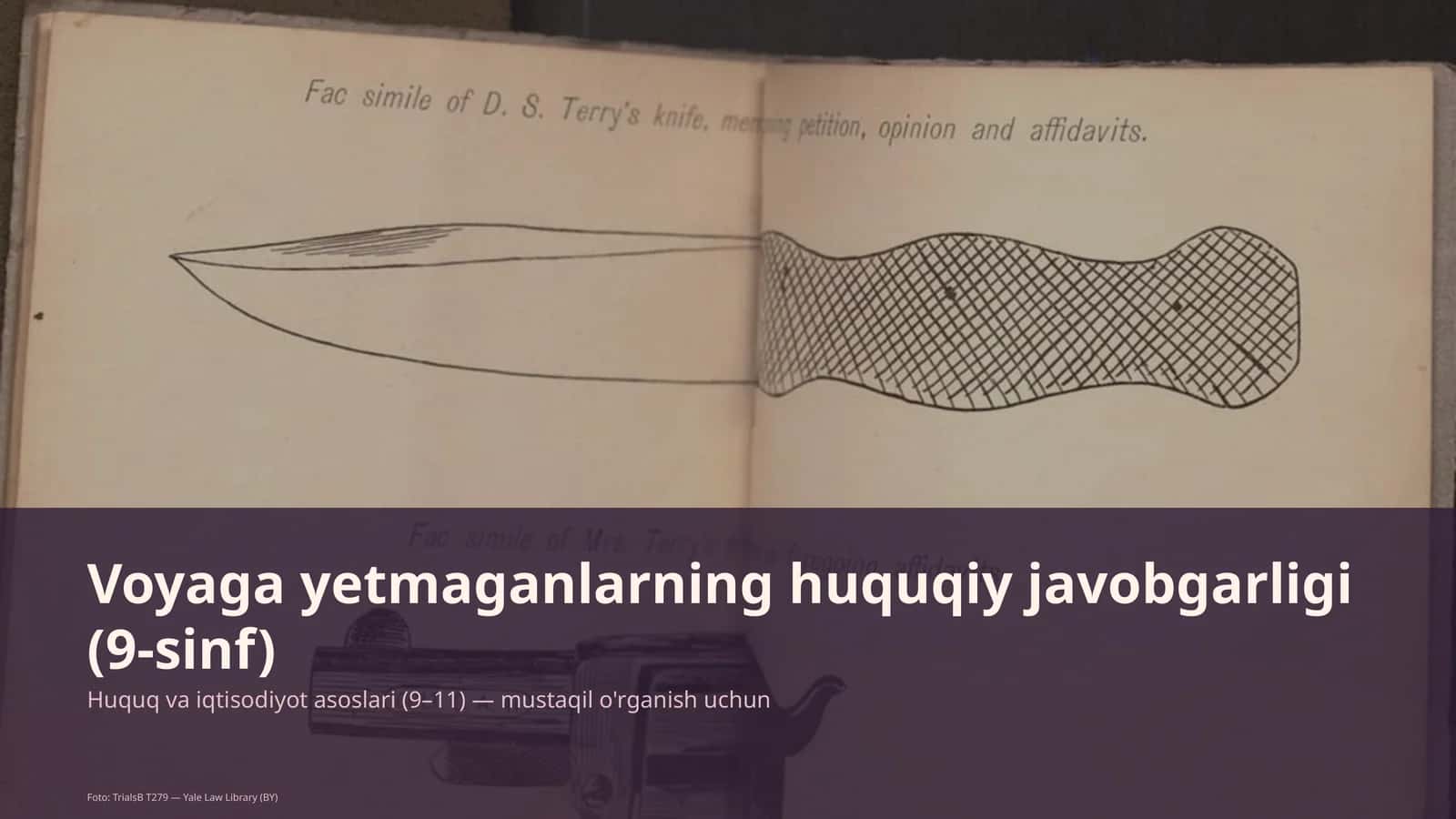 Huquq va iqtisodiyot asoslari (9–11) 1