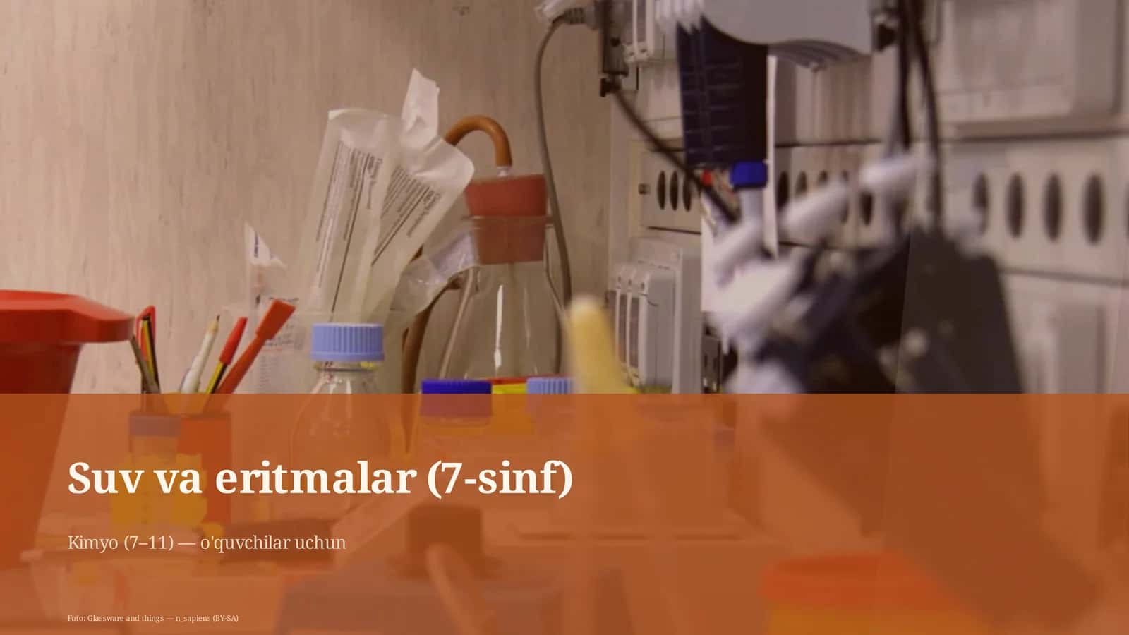 Suv va eritmalar (7-sinf) 1