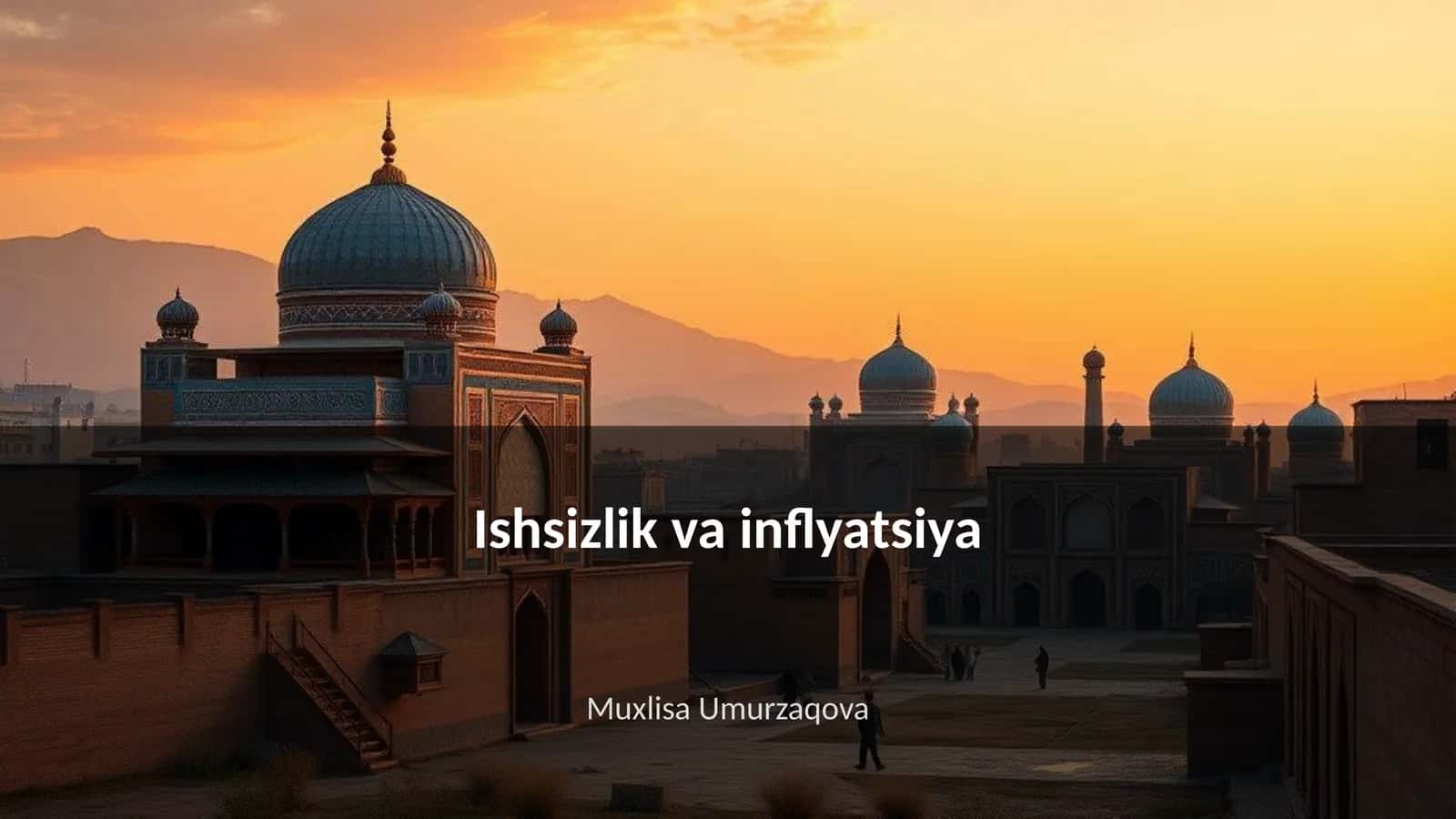 Ishsizlik va inflyatsiya 1