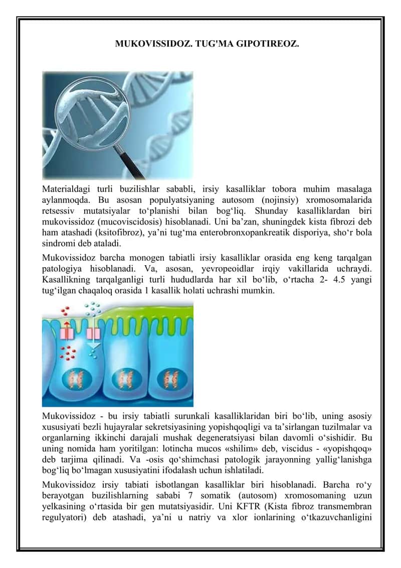 Mukovissidoz 1