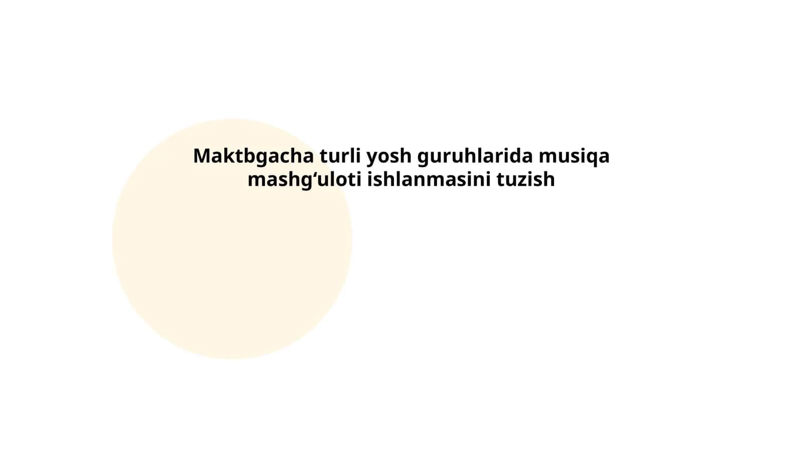Bolalar Maktabgacha Yoshida Musiqa Mashg‘ulotlari 1