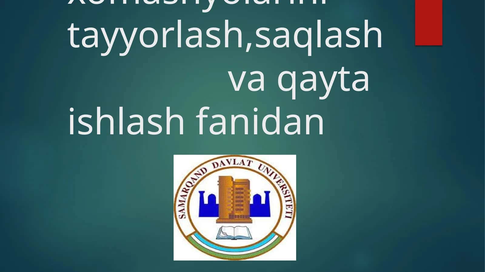 DORIVORXOM-ASHYO ZARARKUNANDALARI VA ULARGA QARSHI KURASH CHORA-TADBIRLARI 1