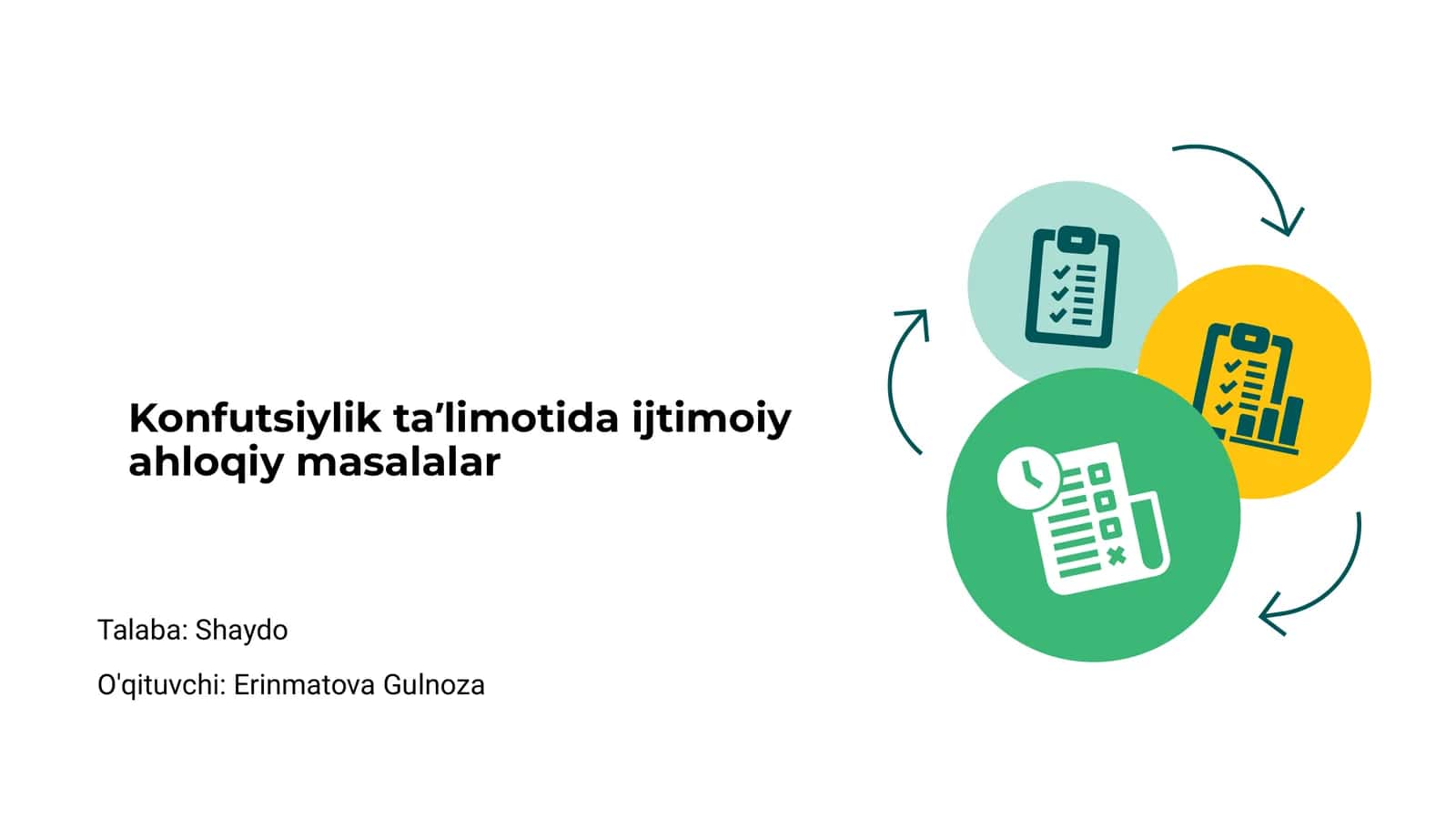 Konfutsiylik taʼlimotida ijtimoiy ahloqiy masalalar 1