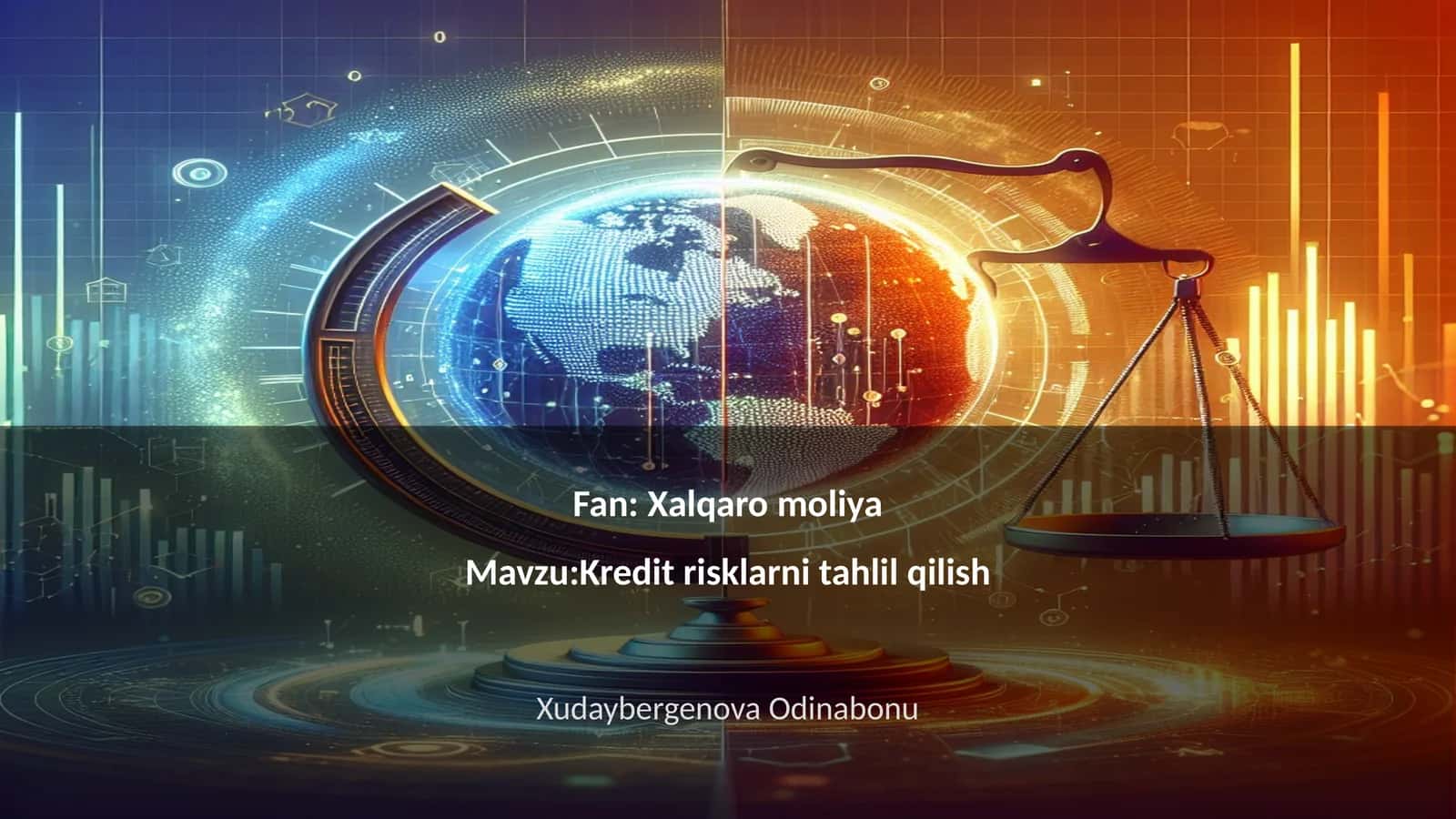Kredit risklarni tahlil qilish 1