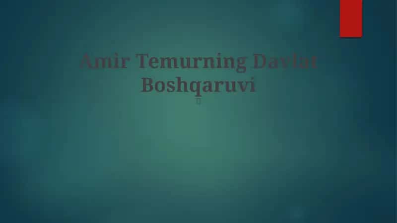 Harbiy Tashkilot 1
