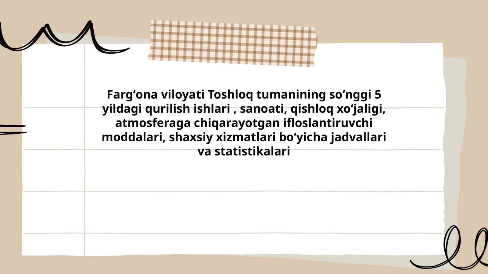Toshloq tumanining soʻnggi 5 yildagi qurilish ishlari 1