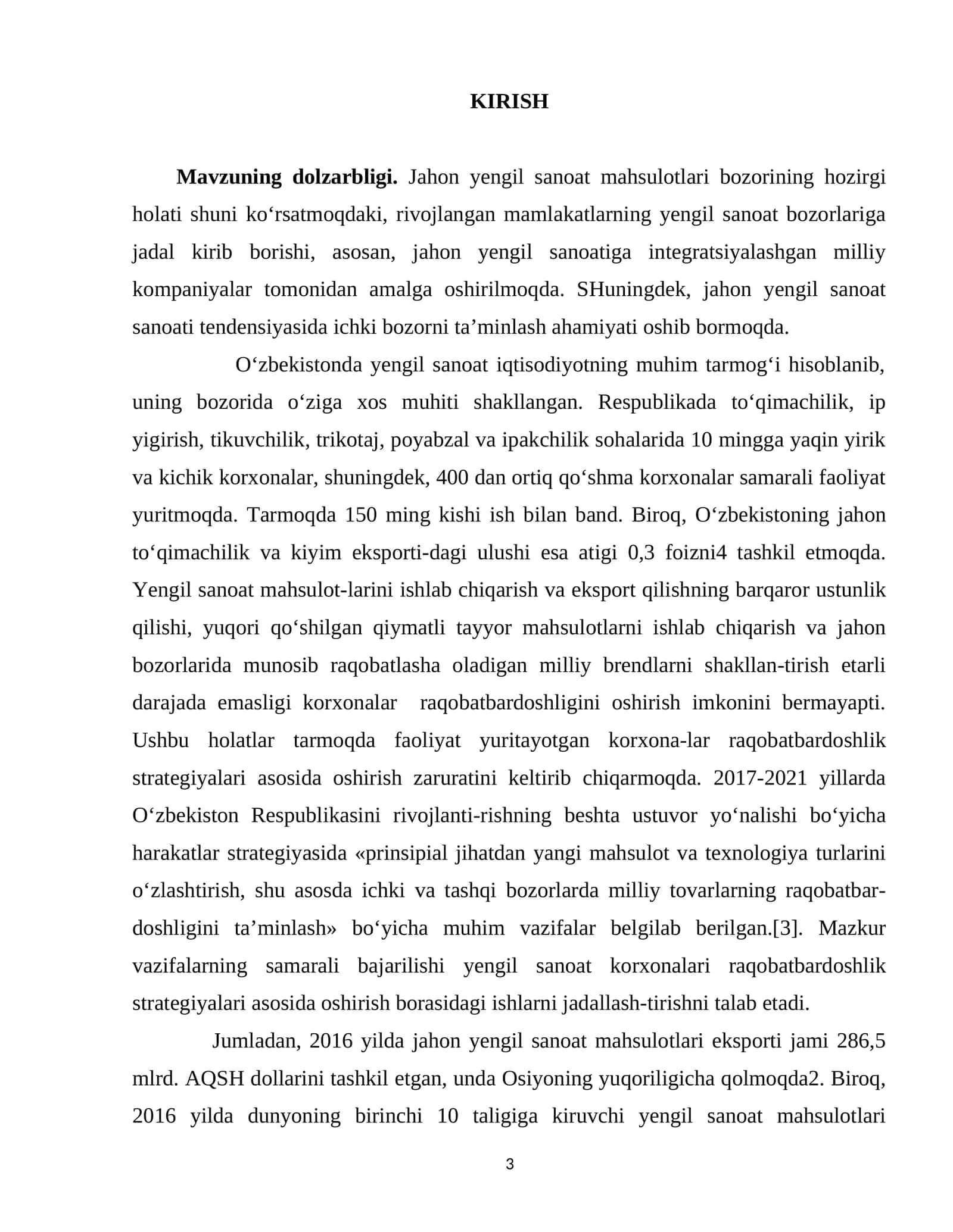 Yengil sanoat iqtisodiyoti 1
