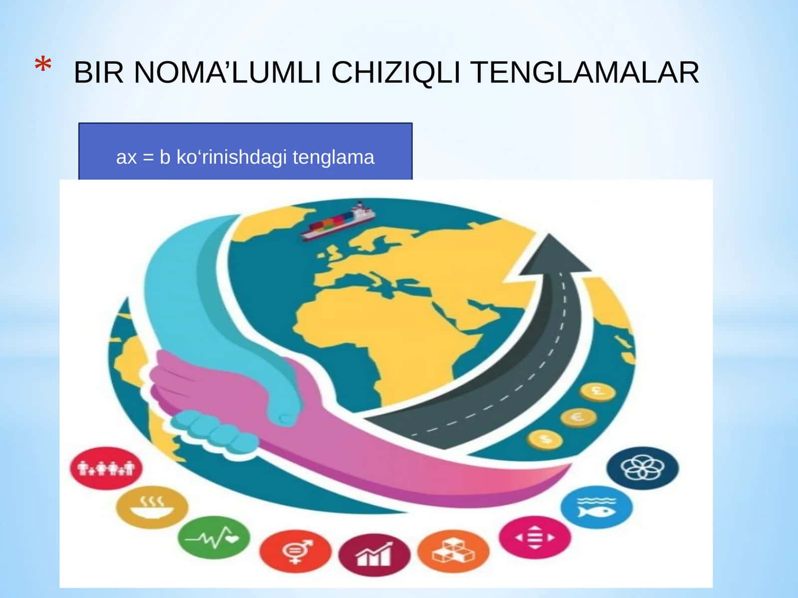 BIRNOMA’LUMLI CHIZIQLITENGLAMALAR 1