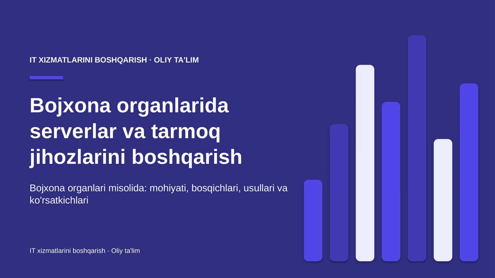 bojxona organlarida serverlar va tarmoq jihozlarini boshqarish 5263 1