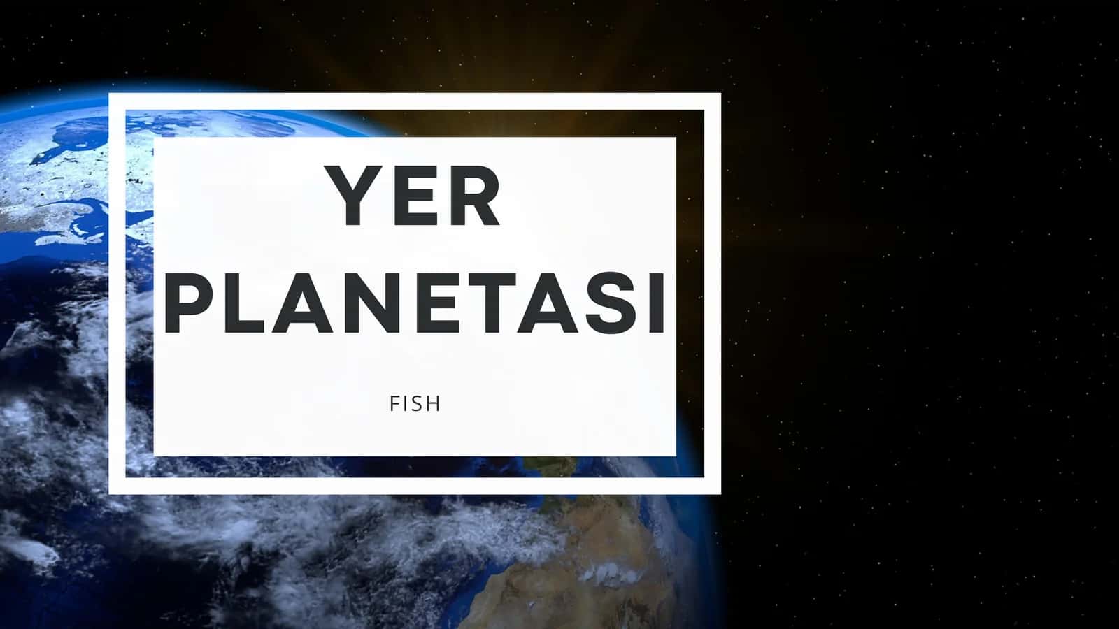 YER PLANETASI 1