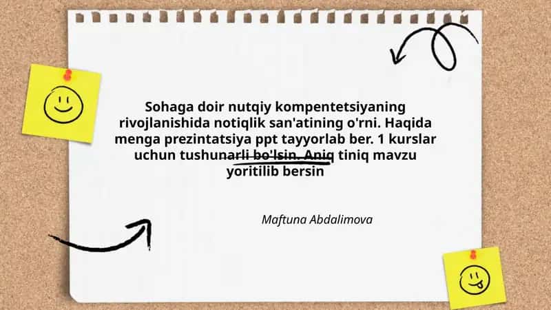 Sohaga doir nutqiy kompentetsiya 1