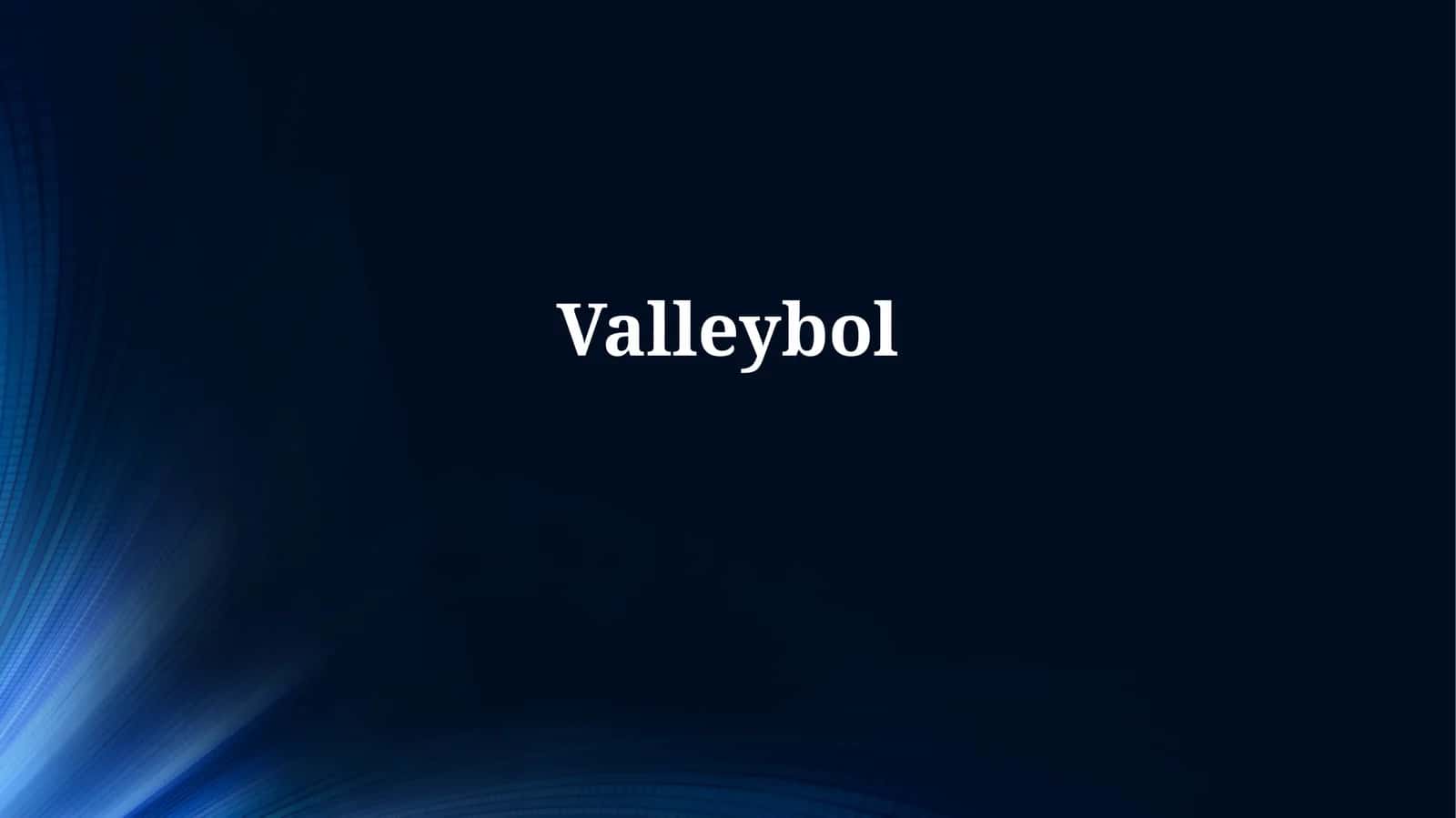 Valleybol 1