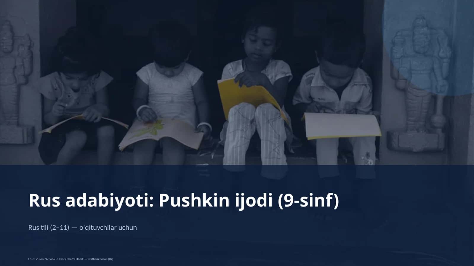 Rus adabiyoti: Pushkin ijodi (9-sinf) 1