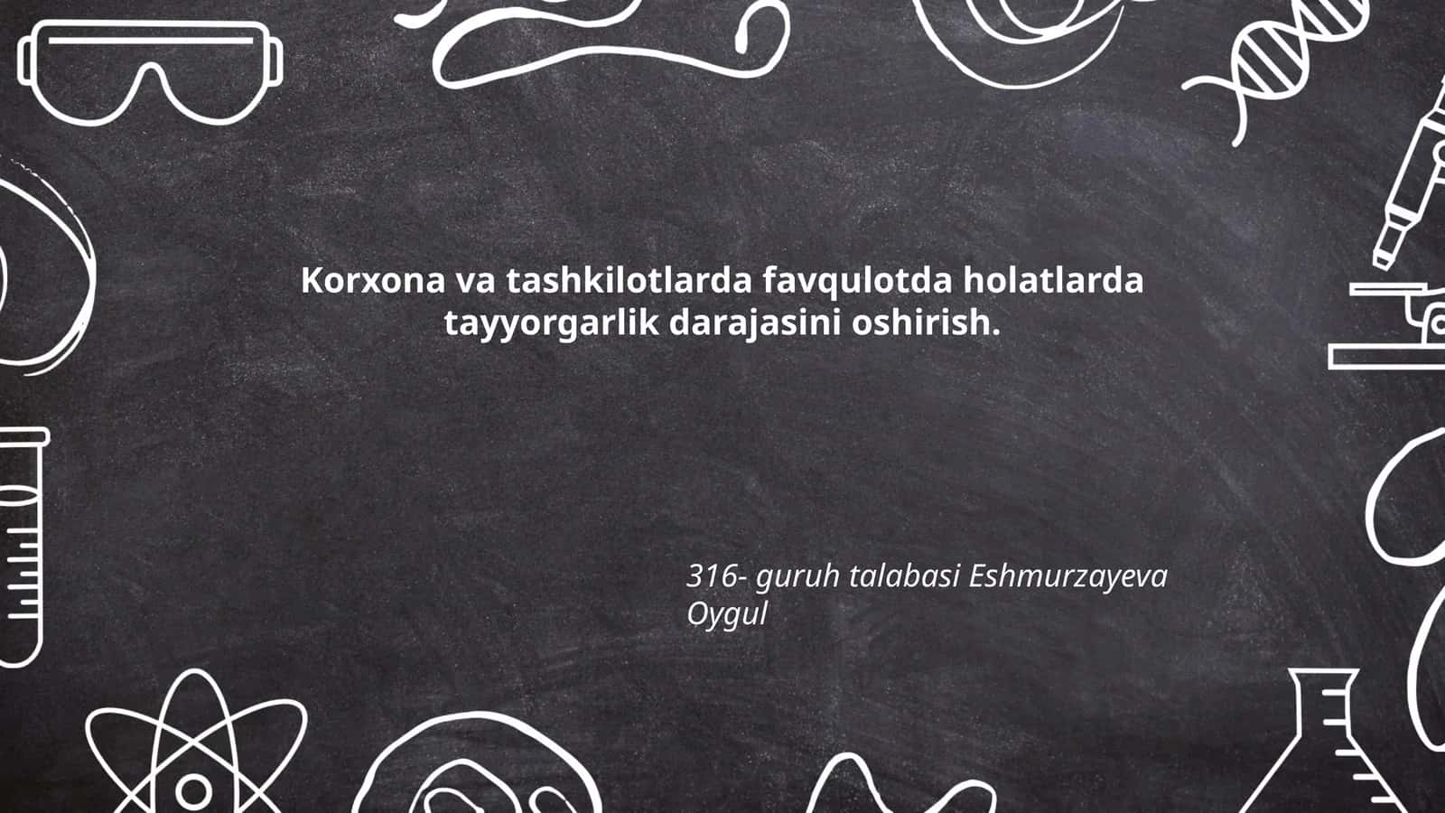 Korxona va Tashkilotlarda Tayyorgarlik Darajasini Oshirish 1