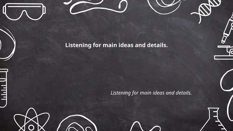 Identifying the main idea in short dialogues 1