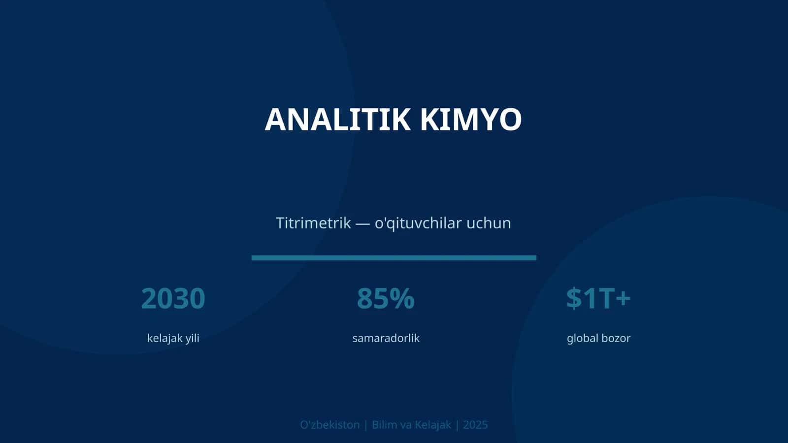 Analitik kimyo - Titrimetrik 1