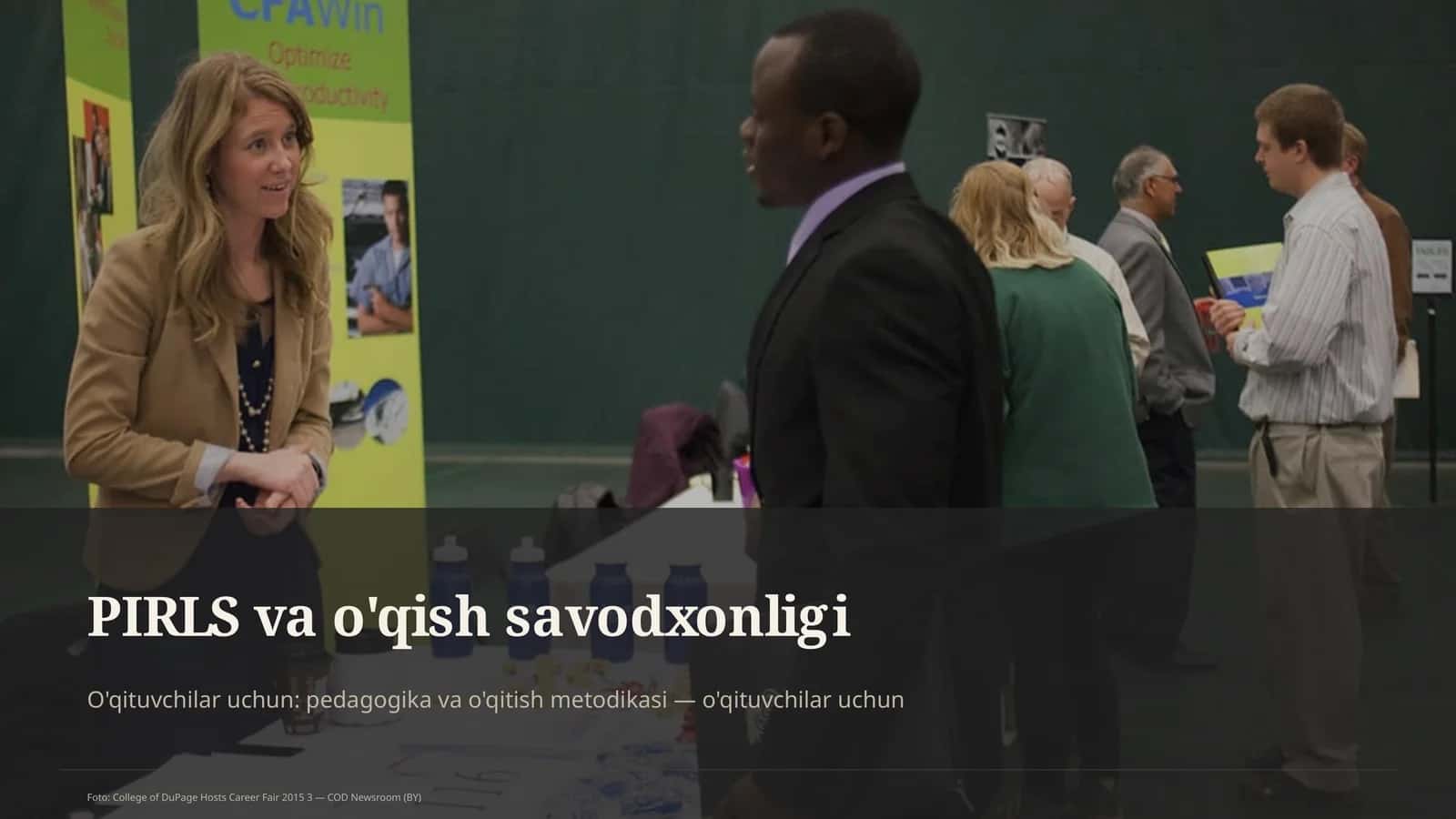 PIRLS va o'qish savodxonligi 1