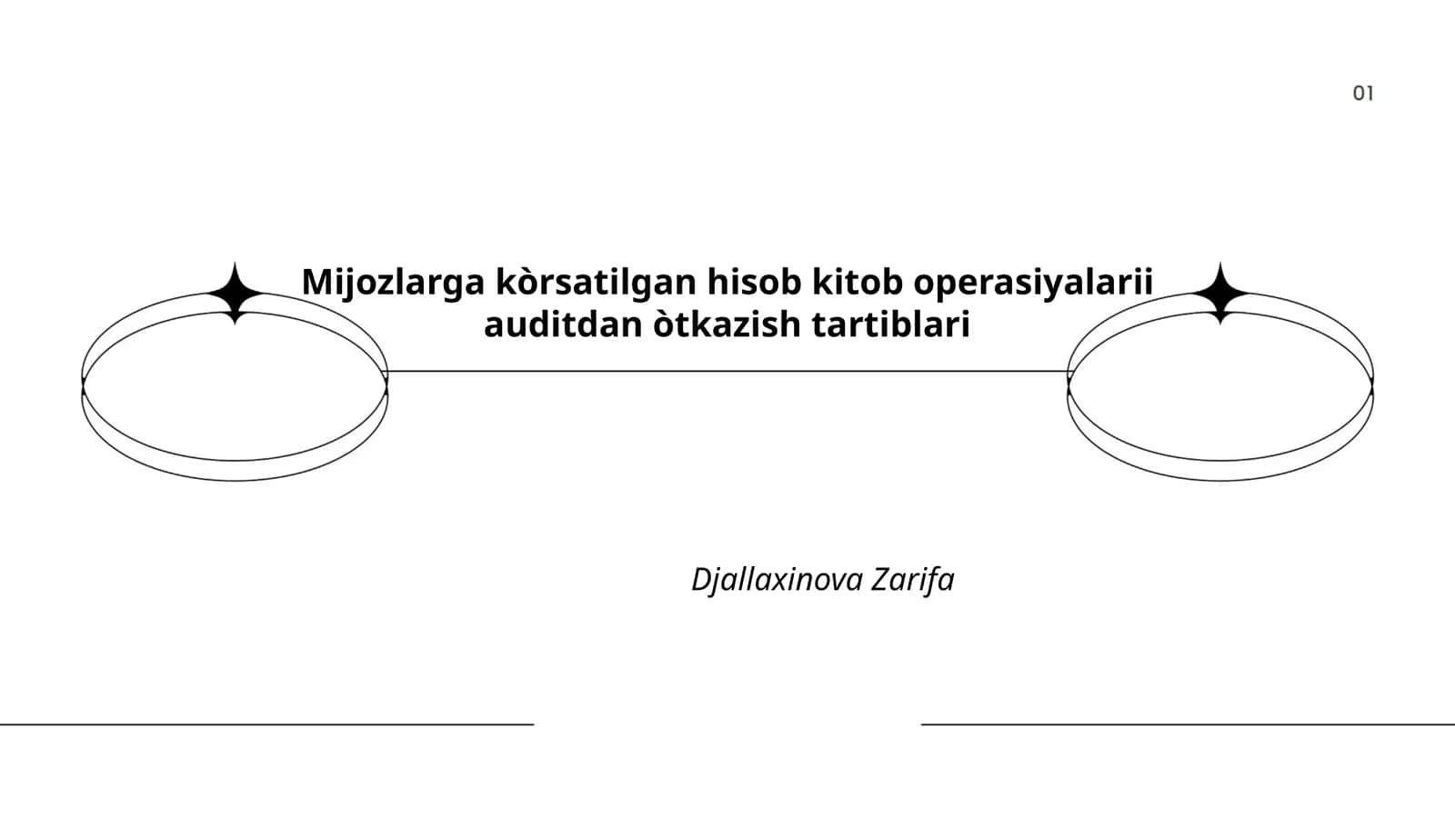 Mijozlarga kòrsatilgan hisob kitob operasiyalarii auditdan òtkazish tartiblari 1