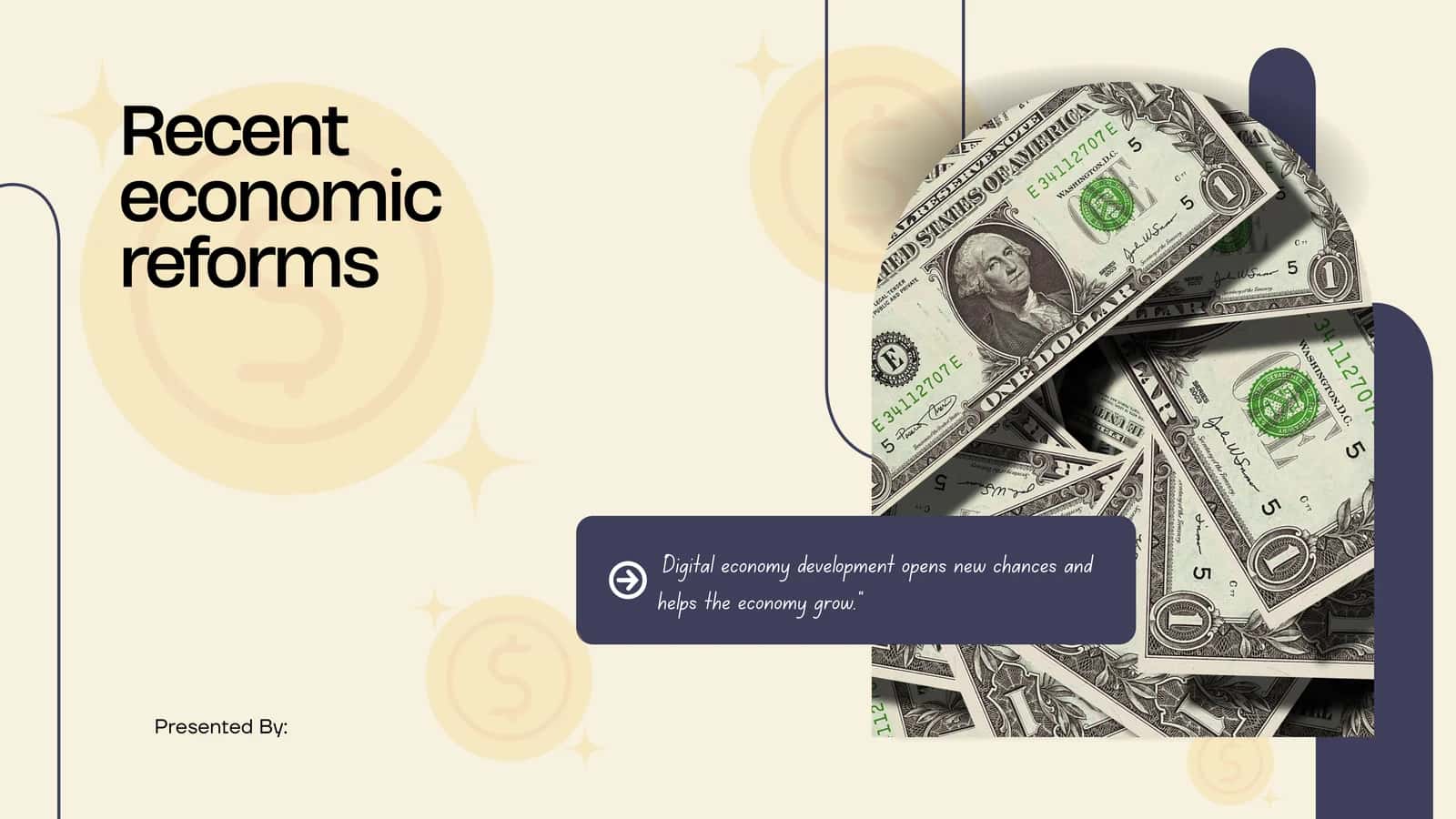 Recent economic reforms 1