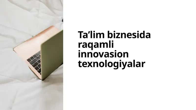 raqamli innovatsion texnologiyalar 1