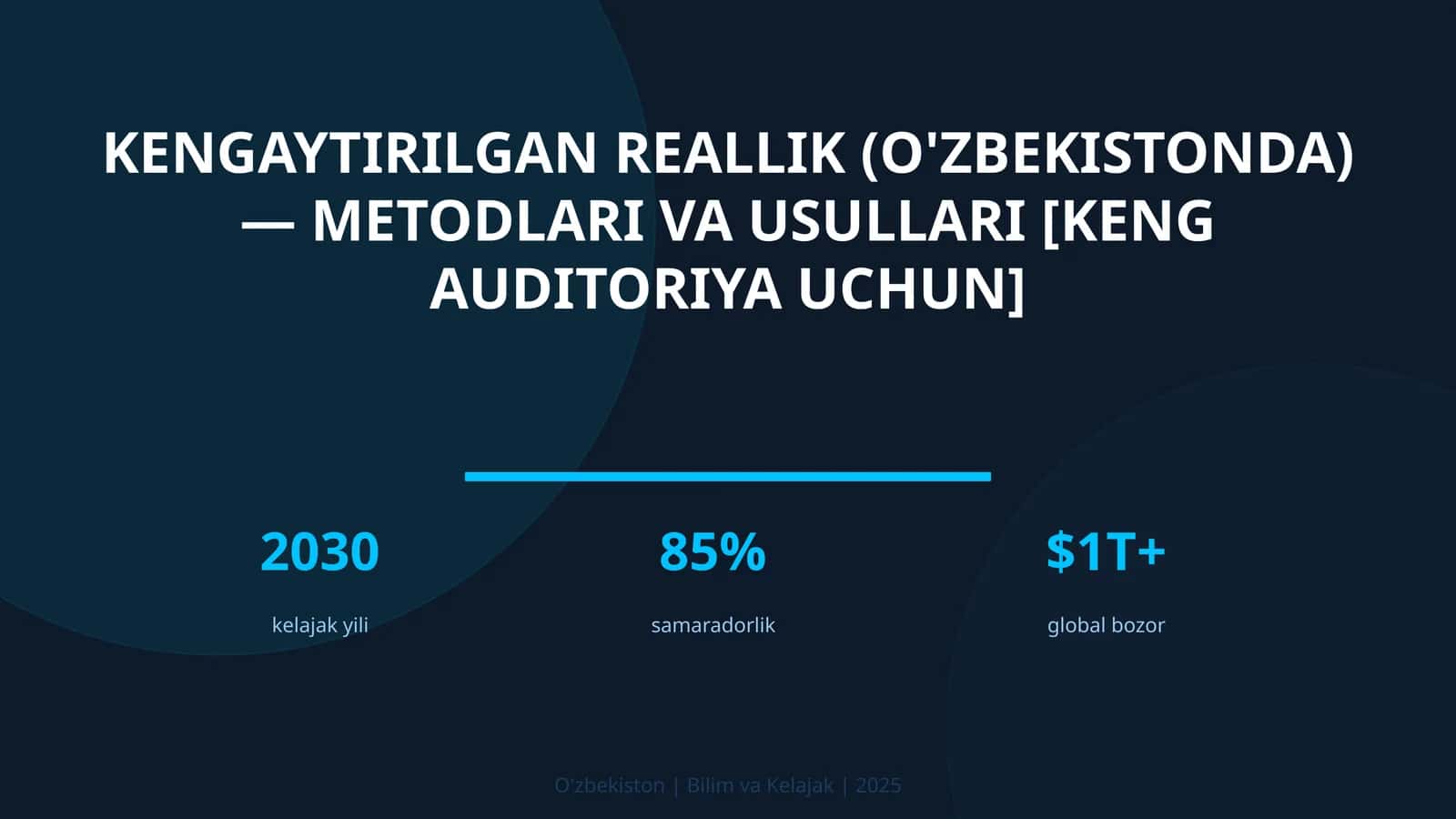 Kengaytirilgan reallik (O'zbekistonda) — metodlari va usullari [keng auditoriya uchun] 1