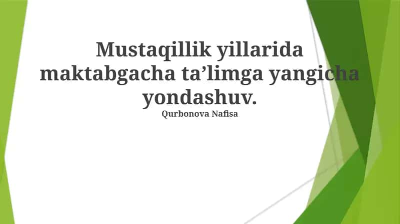 Zamonaviy Pedagogik Texnologiyalar va Innovatsiyalar 1