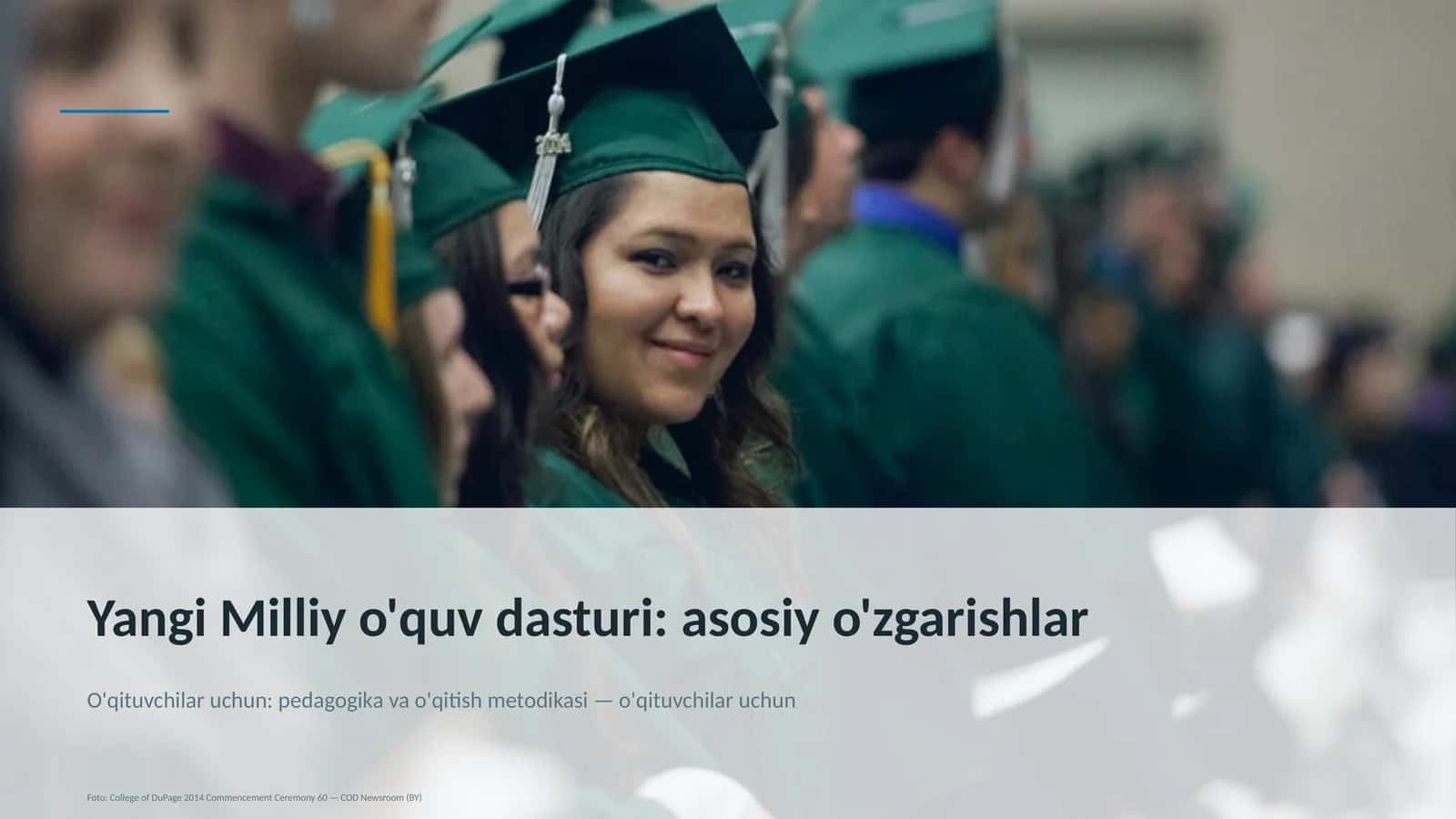 Yangi Milliy o'quv dasturi: asosiy o'zgarishlar 1