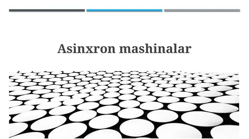 Asinxron mashinalar 1
